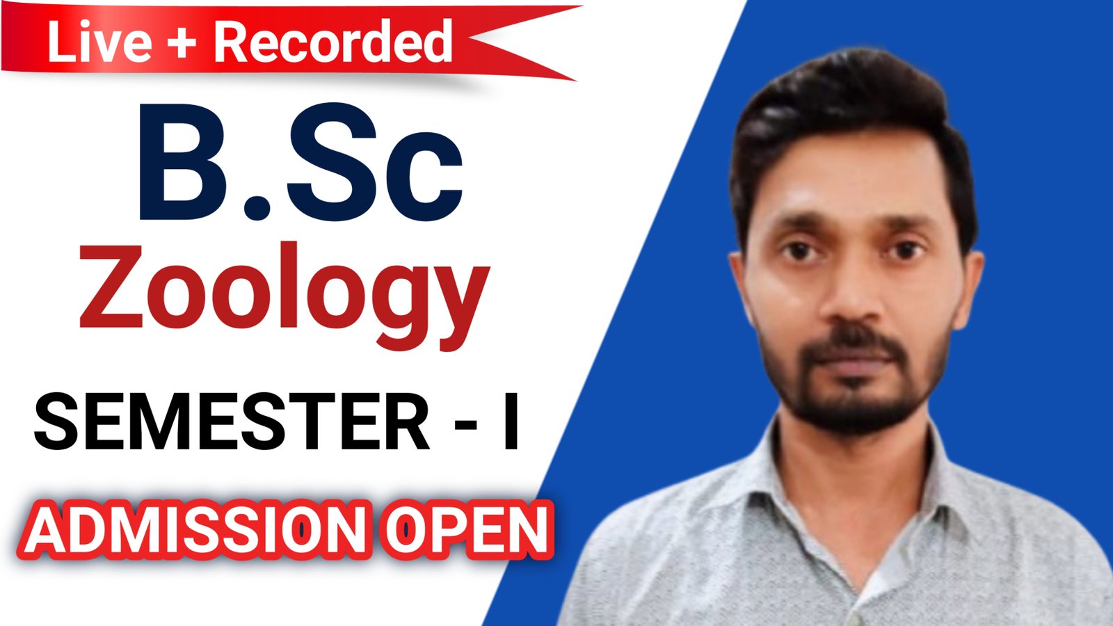 B.Sc Zoology (Sem-I)