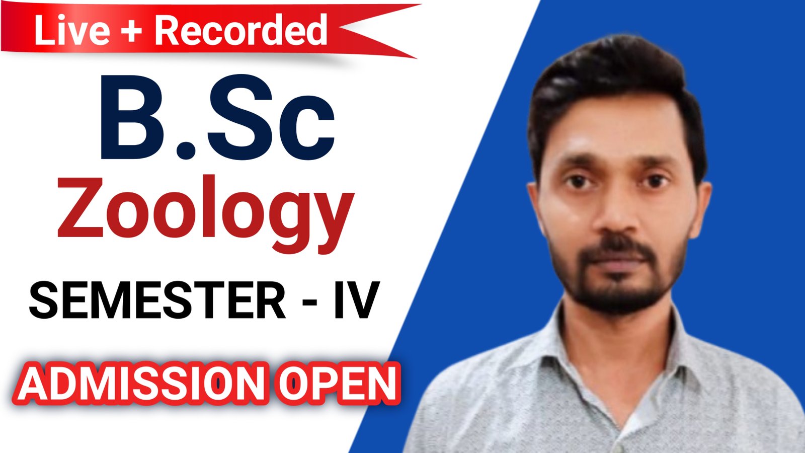 B.Sc Zoology (Sem-IV)