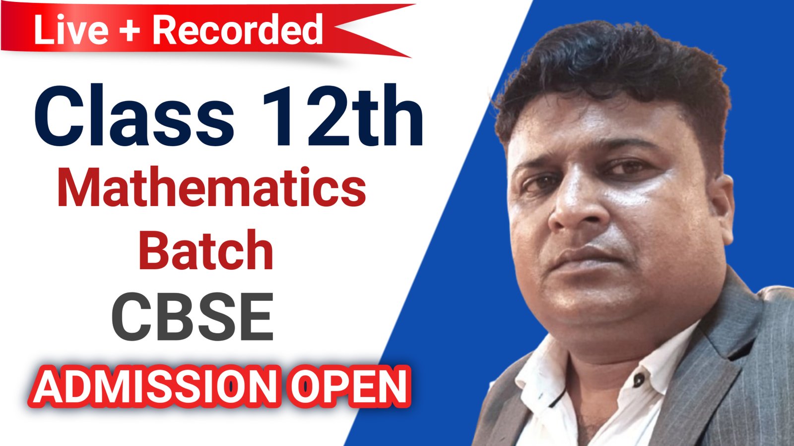 Class 12th(CBSE) MATHEMATICS