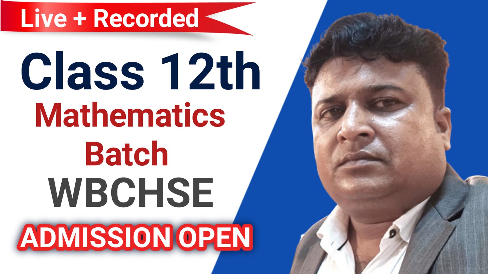 Class 12th(WBCHSE) MATHEMATICS